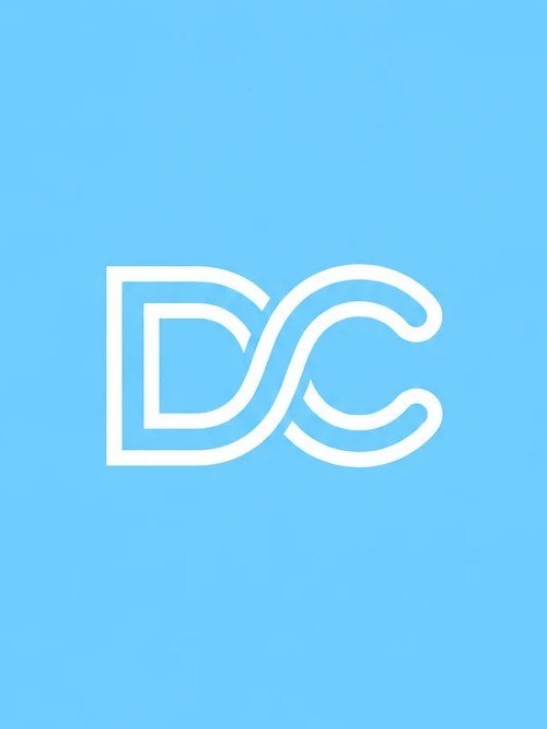Pantalla de la app con el monograma DC de Digital Chef